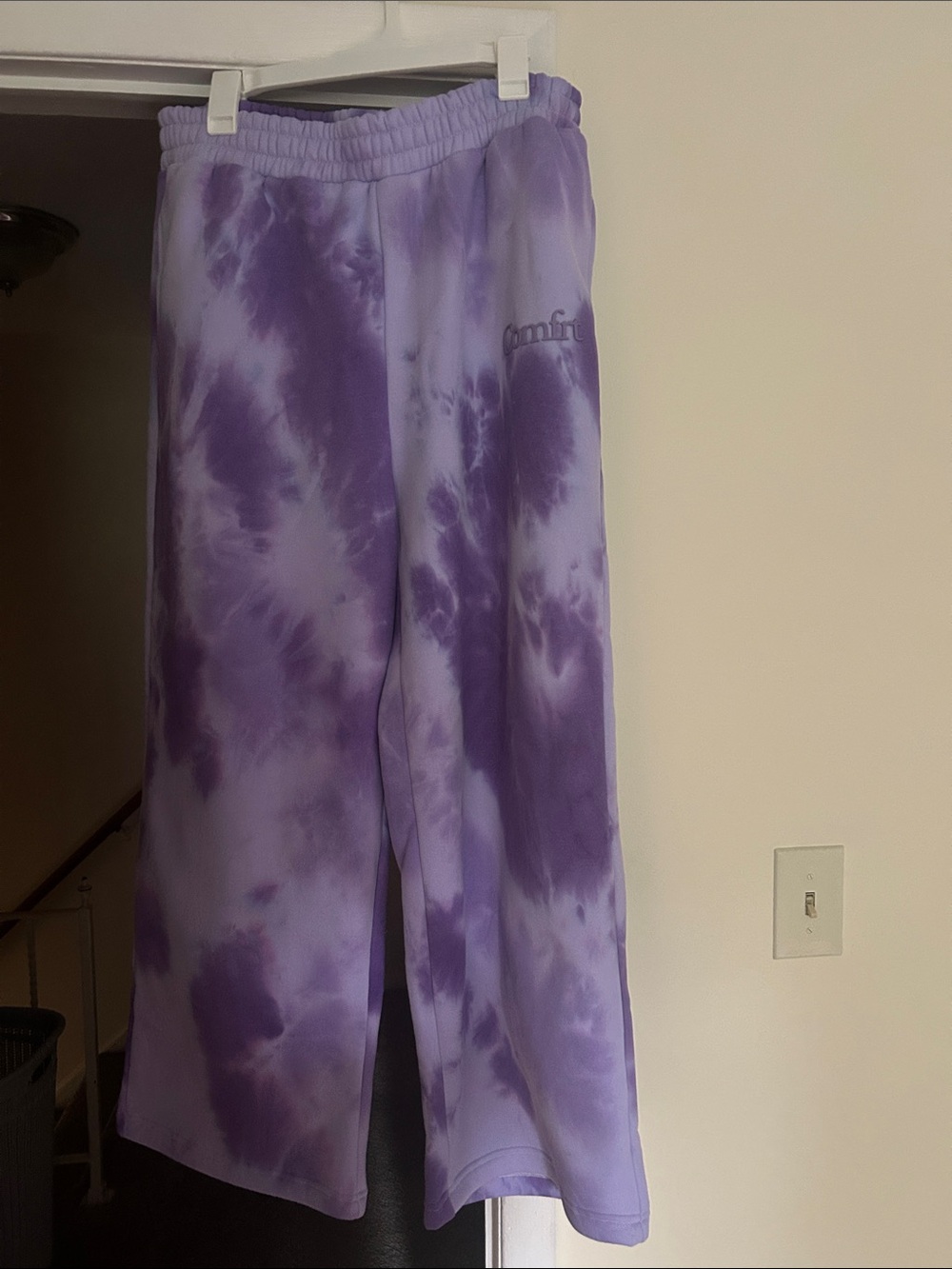 NWOT as they don’t come with tags on them. Never worn. Lavender cloud minimalist